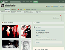 Tablet Screenshot of galactic-fixation.deviantart.com