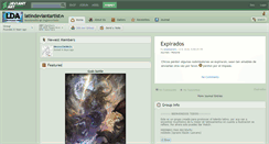 Desktop Screenshot of latindeviantartist.deviantart.com