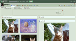 Desktop Screenshot of mewgirl8.deviantart.com