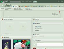 Tablet Screenshot of inflation1.deviantart.com