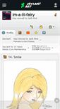 Mobile Screenshot of im-a-lil-fairy.deviantart.com