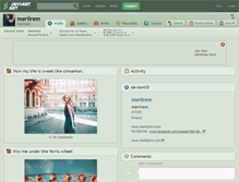 Tablet Screenshot of meriirem.deviantart.com