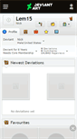 Mobile Screenshot of lem15.deviantart.com