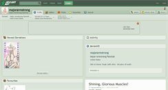 Desktop Screenshot of majorarmstrong.deviantart.com