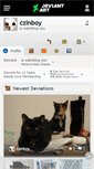 Mobile Screenshot of czinboy.deviantart.com