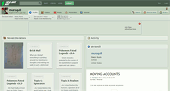Desktop Screenshot of muroquil.deviantart.com