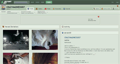 Desktop Screenshot of crazymadness007.deviantart.com