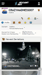 Mobile Screenshot of crazymadness007.deviantart.com