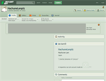 Tablet Screenshot of hachunelenplz.deviantart.com