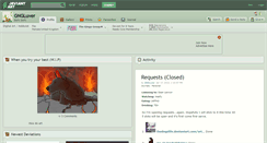 Desktop Screenshot of gngluver.deviantart.com