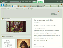 Tablet Screenshot of mrsanco.deviantart.com