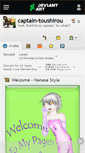 Mobile Screenshot of captain-toushirou.deviantart.com