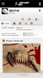Mobile Screenshot of darcival.deviantart.com