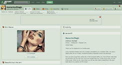 Desktop Screenshot of momentsofmagic.deviantart.com