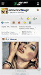 Mobile Screenshot of momentsofmagic.deviantart.com