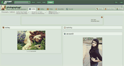 Desktop Screenshot of photographygrl.deviantart.com