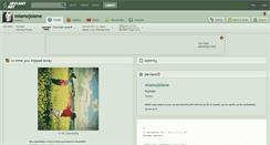 Desktop Screenshot of miamojolene.deviantart.com
