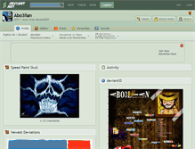 Tablet Screenshot of abo3lian.deviantart.com