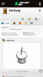 Mobile Screenshot of harleyng.deviantart.com