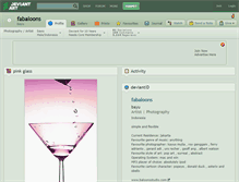 Tablet Screenshot of fabaloons.deviantart.com