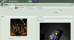 Desktop Screenshot of mirahu.deviantart.com