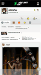 Mobile Screenshot of mirahu.deviantart.com