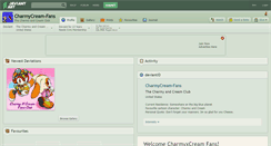Desktop Screenshot of charmycream-fans.deviantart.com