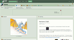 Desktop Screenshot of kesson.deviantart.com