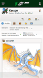 Mobile Screenshot of kesson.deviantart.com