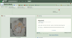 Desktop Screenshot of mizuiro-sakura.deviantart.com