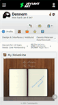 Mobile Screenshot of dennern.deviantart.com