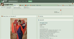 Desktop Screenshot of onnagata-stock.deviantart.com