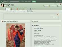 Tablet Screenshot of onnagata-stock.deviantart.com