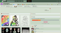 Desktop Screenshot of echosong434.deviantart.com