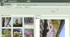 Desktop Screenshot of clearwater04.deviantart.com