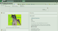 Desktop Screenshot of halfmoonproductions.deviantart.com