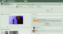 Desktop Screenshot of haliwashere.deviantart.com