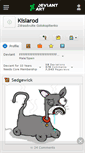 Mobile Screenshot of kislarod.deviantart.com