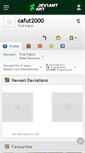 Mobile Screenshot of cafut2000.deviantart.com