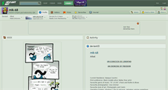 Desktop Screenshot of mik-68.deviantart.com
