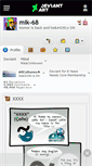 Mobile Screenshot of mik-68.deviantart.com
