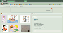 Desktop Screenshot of deserttfox.deviantart.com