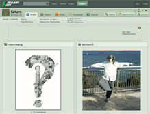 Tablet Screenshot of getaro.deviantart.com