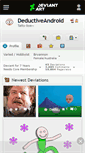 Mobile Screenshot of deductiveandroid.deviantart.com