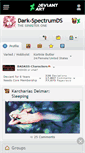 Mobile Screenshot of dark-spectrumds.deviantart.com