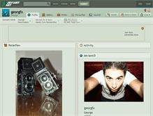 Tablet Screenshot of georgfx.deviantart.com