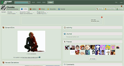 Desktop Screenshot of churaka.deviantart.com