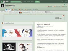Tablet Screenshot of dettebayo-101.deviantart.com