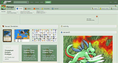 Desktop Screenshot of nianque.deviantart.com