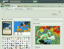 Tablet Screenshot of nianque.deviantart.com